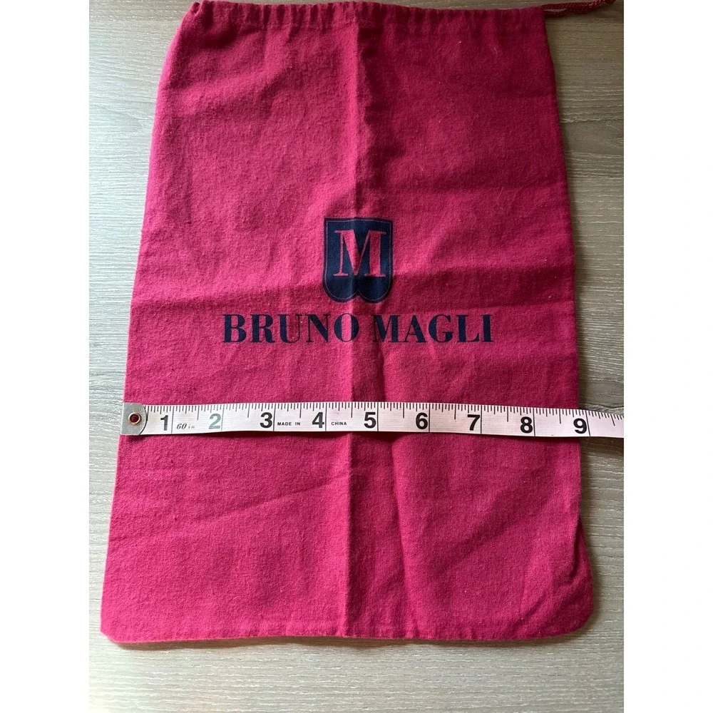 Bruno Magli Drawstring Shoe Dust Bag‎ Authentic Storage Pouch Travel Designer